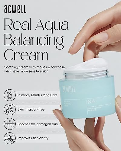 ACWELL Real Aqua Balancing Cream 1.69 fl.oz.