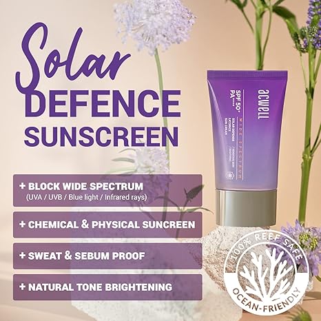 ACWELL Solar Defense Licorice Sunscreen SPF 50+ PA++++